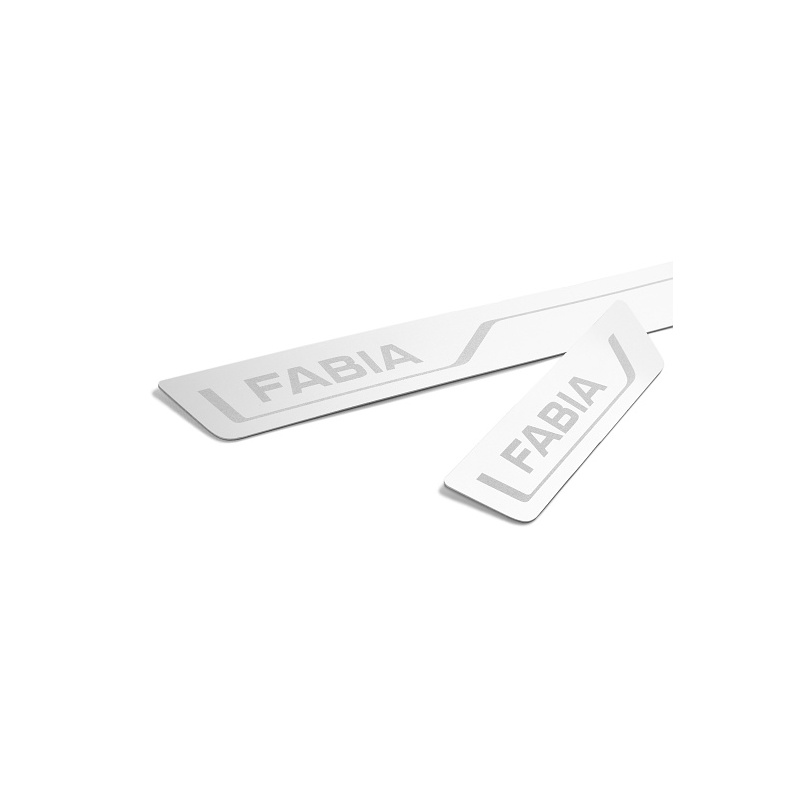 Dekoravytinės durų slenksčiu apdailos aliuminės Fabia III (2014->)