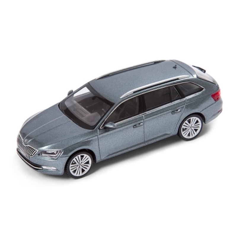 Automodelis Škoda Superb III Combi 1:43 Metal grey