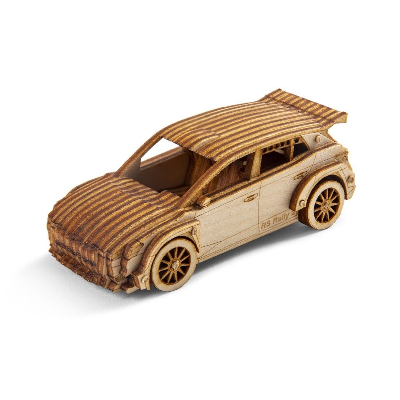 Medinis Škoda Fabia RS Rally2 modelis