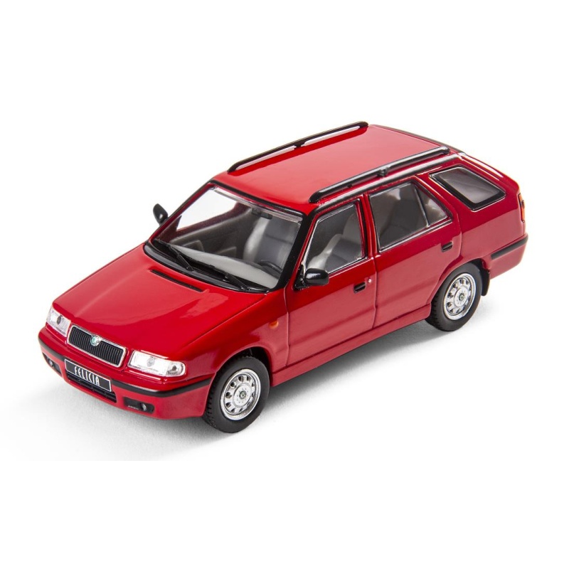 Automodelis Škoda Felicia FL Combi (1998) 1:43 raudonas