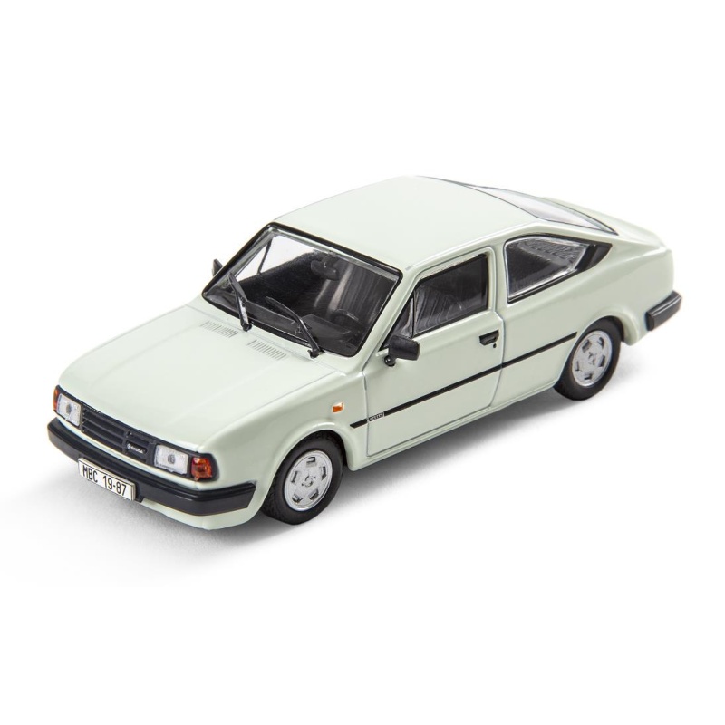 Modelis Škoda Rapid 136L (1987) 1:43 žalsva