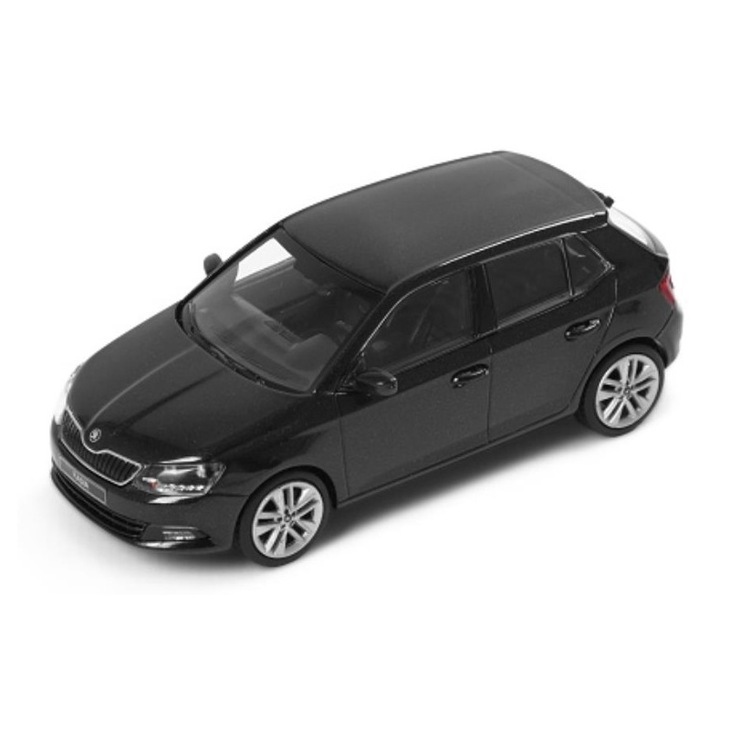 Modelis Fabia III 1:43 juoda