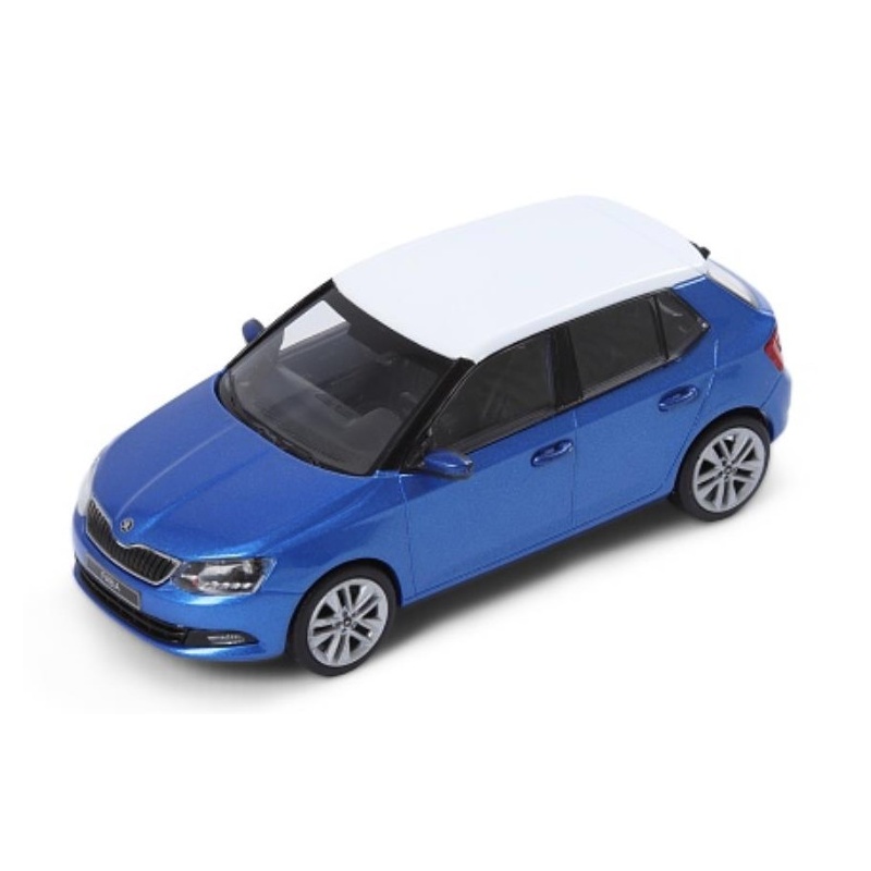 Modelis Fabia III 1:43 mėlyna