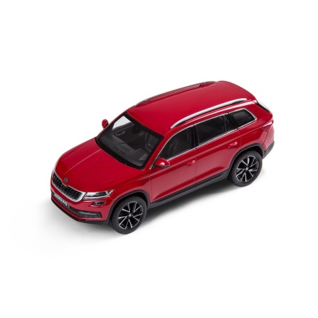 Automodelis Kodiaq 1:43 (raudonas aksomas)