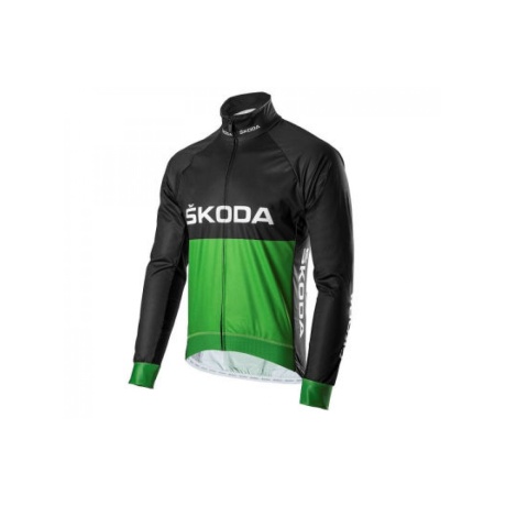 Škoda striukė dviratininko