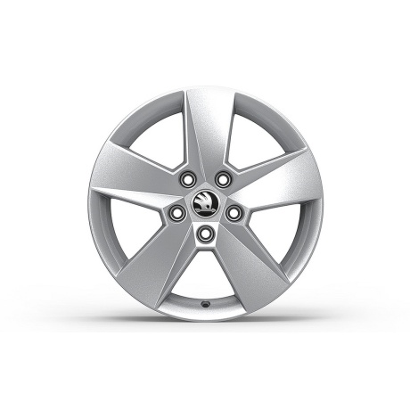 Ratlankis lengvo lydinio "Ilias" 6,5JX16 ET46 5/112 sidabro spalvos