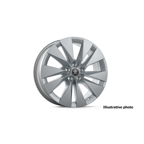 Ratlankis Crystal R19 8.0J × 19" ET45 sidabrinė
