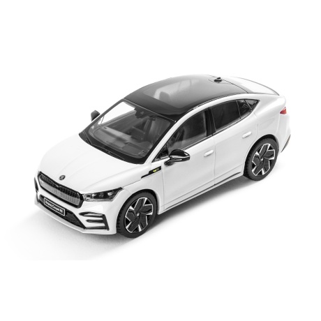 Modelis Enyaq Coupe RS 1:43 baltas