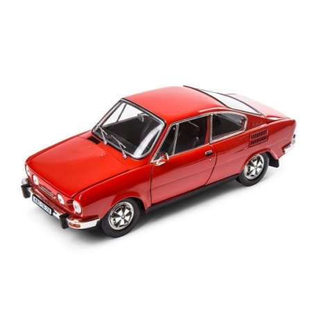 Modelis „Skoda 110R“ (1980 m.) 1:18 raudona