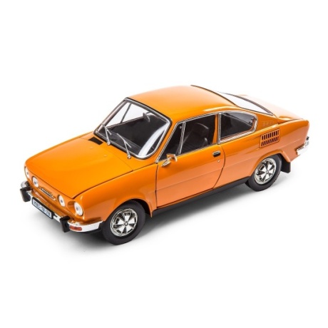 Modelis „Skoda 110R“ (1980 m.) 1:18 oranžinė