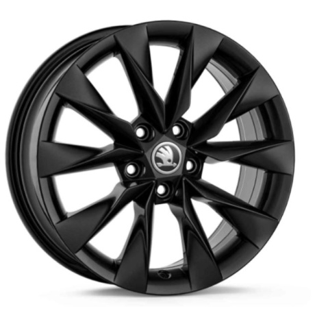 Ratlankis R17 Crystal 7.0J × 17" ET43 juoda