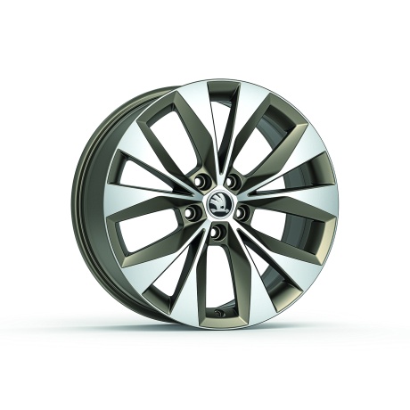 Ratlankis R18 Cassiopea 8.0J × 18" ET44 platininė matinė