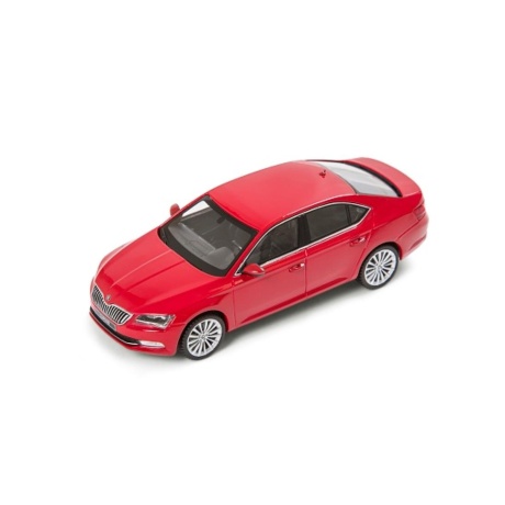 Modelis „Superb III“ 1:43 raudona