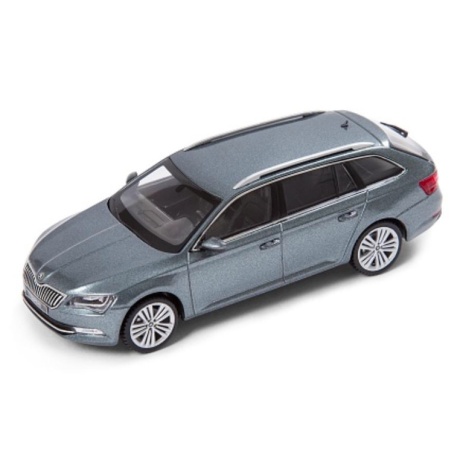 Automodelis Škoda Superb III Combi 1:43 Metal grey