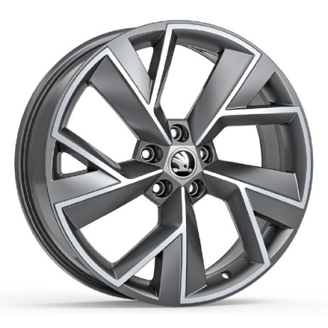 Ratlankis lengvo lydinio"Triglav" 7,0JX19 ET43 5/112 Antracitas