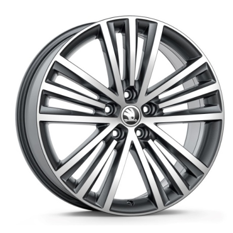 Ratlankis lengvo lydinio "Sirius" 7,0JX19 ET43 5/112 Antracitas