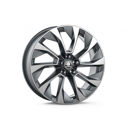 Ratlankis"Aronia" 7,0JX19 ET43 5/112 Metalinis antracito spalvos