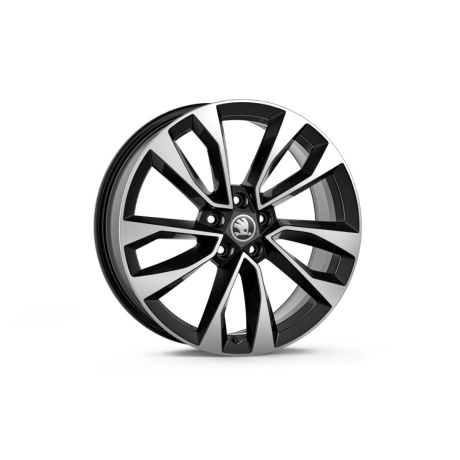 Ratlankis R19 "Procyon" 7,0JX19 ET43 5/112 Juodas metalikas