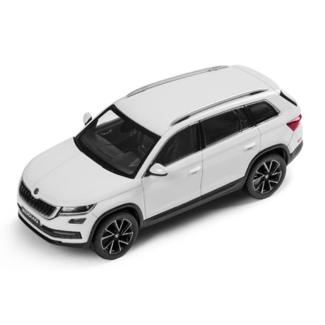 Automodelis Škoda Kodiaq 1:43 (mėnulio baltumo)