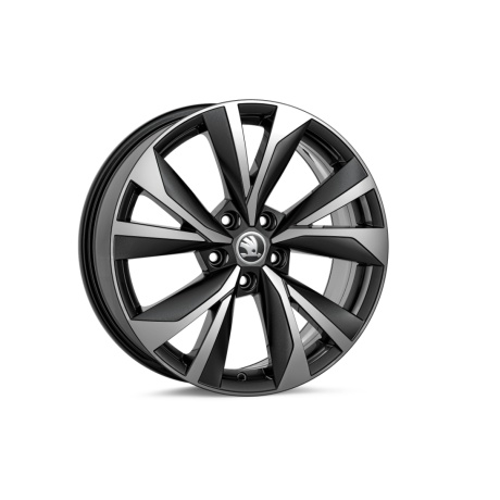 Ratlankis R18 Corvus 7.0J × 18" ET45 juoda