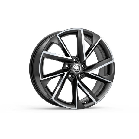 Ratlankis lengvo lydinio "VEGA" 8,0x19" ET45 5/112 juodos spalvos metallic metallic
