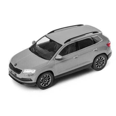 Automodelis Škoda Karoq 1:43 (plieno pilkos spalvos)