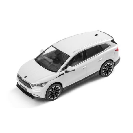 Automodelis Škoda Enyaq iV 1:43 (Mėnulio baltumo)
