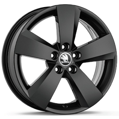 Ratlankis lengvo lydinio "Nanuq" 6,0Jx16 ET35 5/100 Juoda
