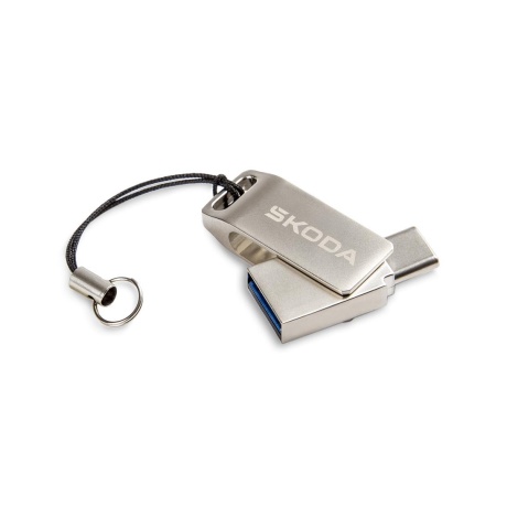 Dvigubas USB atmintukas 32GB