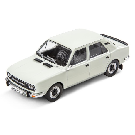 Modelis Škoda Rapid 136L (1987) 1:43 balta