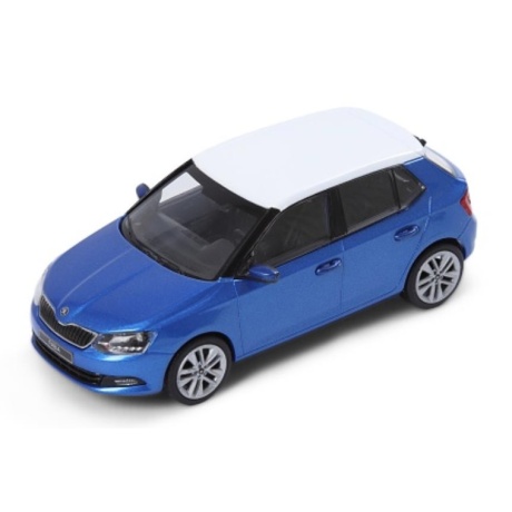 Modelis Fabia III 1:43 mėlyna