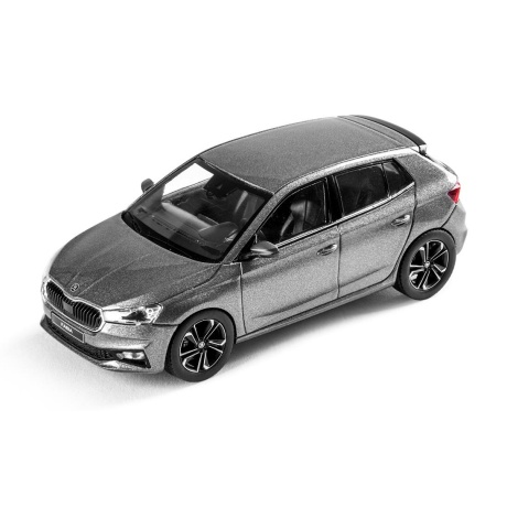 Modelis Fabia IV 1:43 grafito pilka