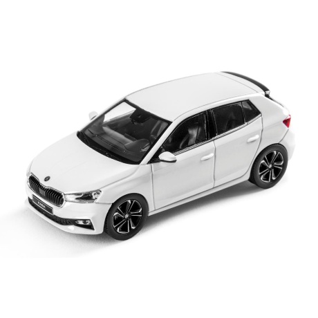 Modelis Fabia IV 1:43 baltas